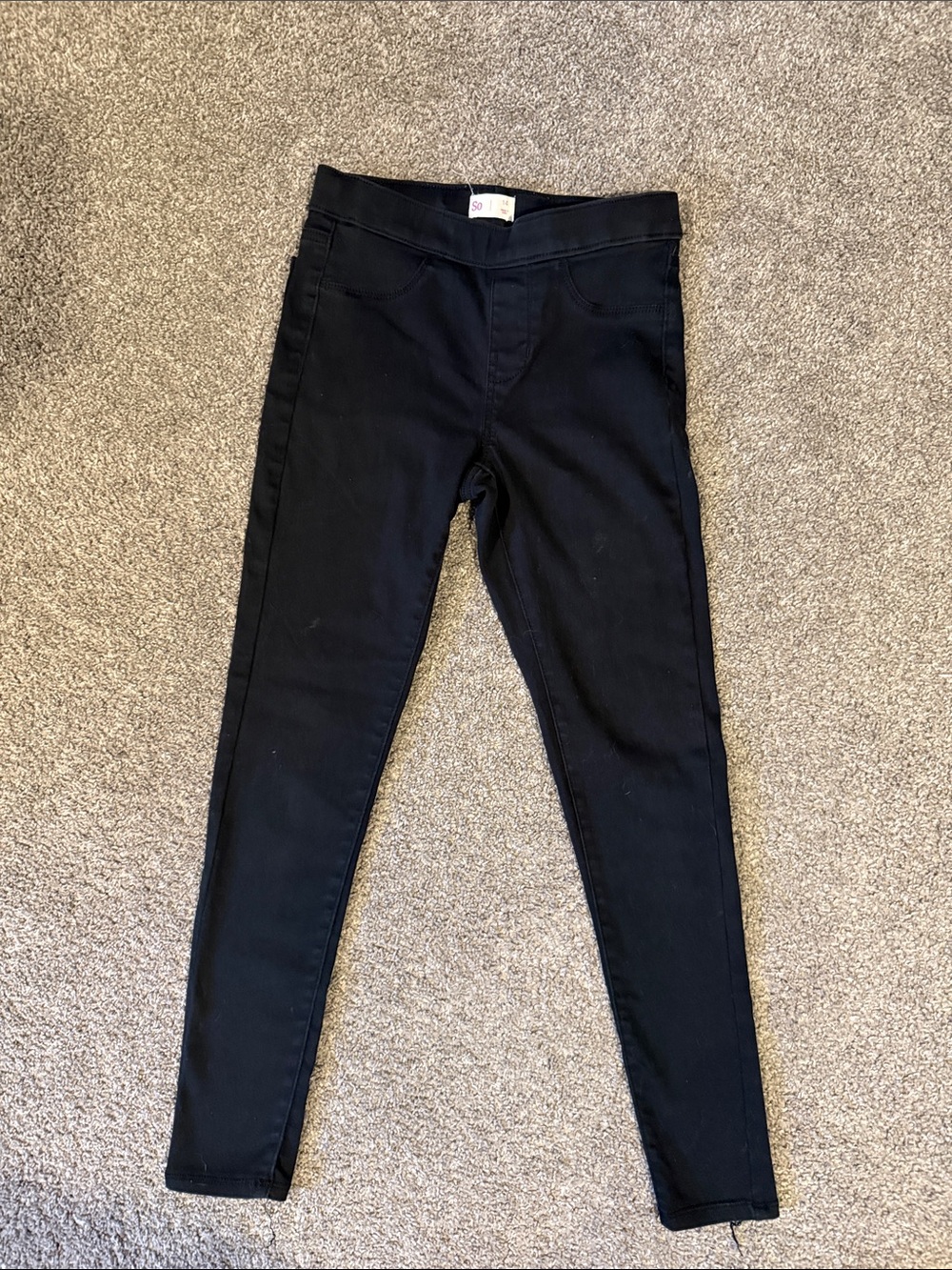 SO Black Girl’s Stretch Jeggings